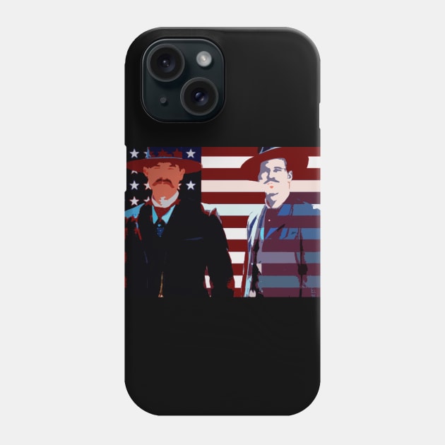 doc and wyatt Phone Case by oryan80