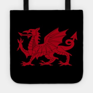 Welsh Red Dragon, Welsh Prides, From Flag Of Wales Tote