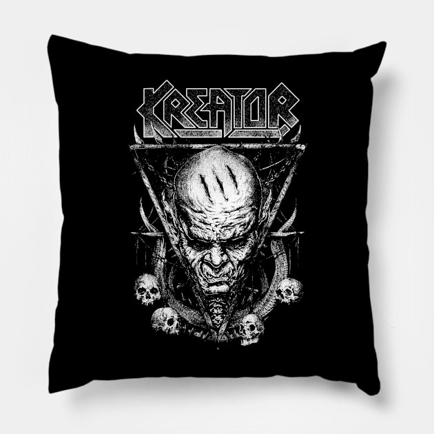 Kreator Black Pillow by SultanAkhyarMandiLumpur