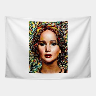 Jennifer Lawrence Tapestry