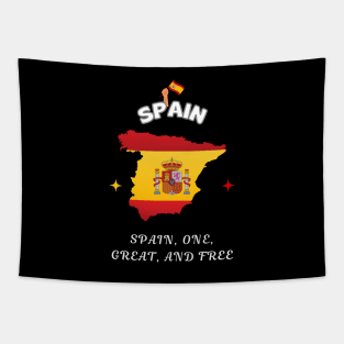 Spanish Pride, Spain one great and free Tapestry