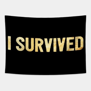 I Survived 2020 Cool Quarantined Tapestry