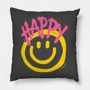 Happy Face Pillow