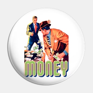 Money Vintage Retro Pin