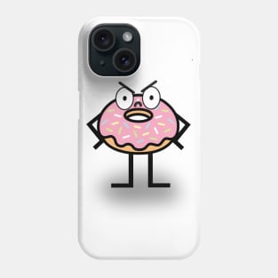 Disgruntled Donut Phone Case