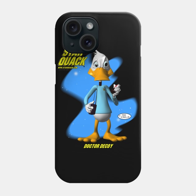 Star Quack's Dr. DeCoy Phone Case by Big Hit Comics