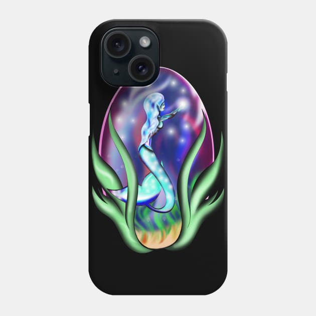 Mermaid Magic Phone Case by DaintyMoonDesigns