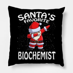 Santas Favorite Biochemist Christmas Pillow