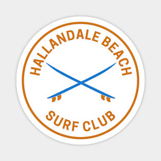 Vintage Hallandale Beach Florida Magnet