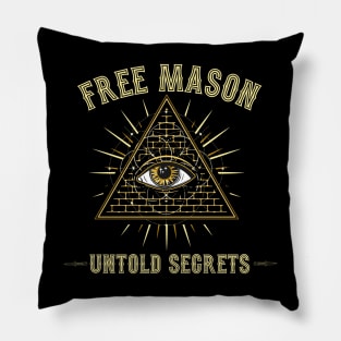 Free Mason Pillow