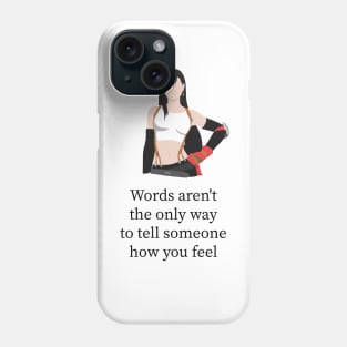 Beautiful tifa Lockhart Quote Phone Case