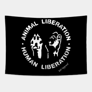 Animal Liberation Human Liberation Tapestry