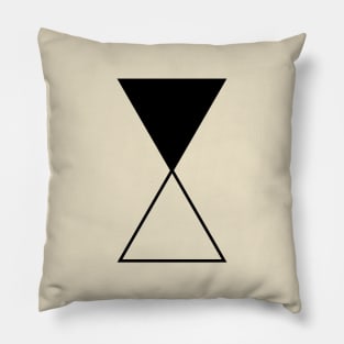 Paragon Hourglass Symbol Pillow