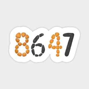 Comey-8647-Seashells-Sea-Shells-Beach-Funny-8647 Magnet