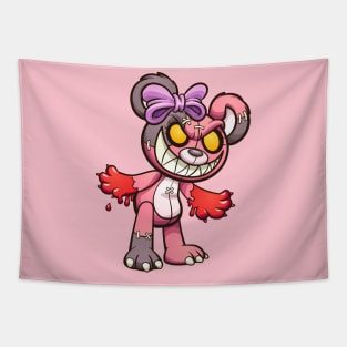 Scary teddy bear Tapestry