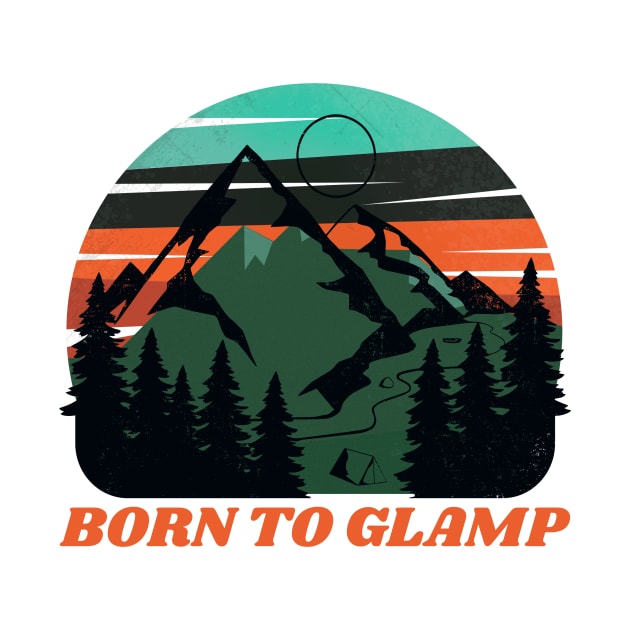 Glamping by Mountain Morning Graphics