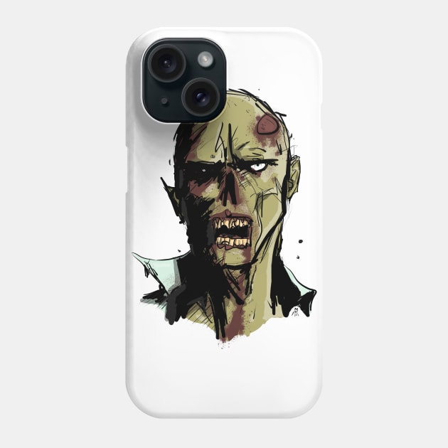 Zombi Zombi Phone Case by PickledGenius