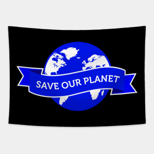 Save The Planet Tapestry