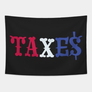 taxes Tapestry