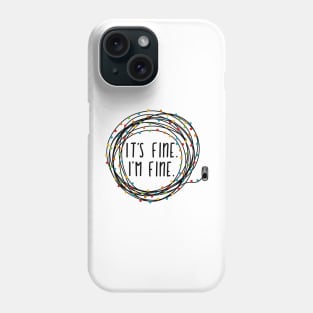 christmas lights Phone Case