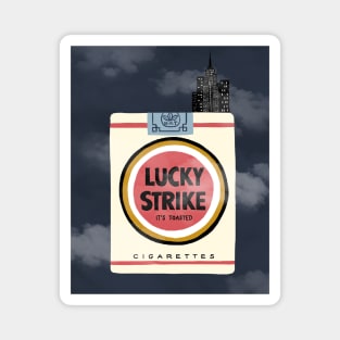 Vintage Lucky Strike Cigarette Packet - Lucky Strike Cigarettes - Magnet