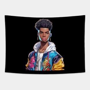 Afro Hair Tapestry