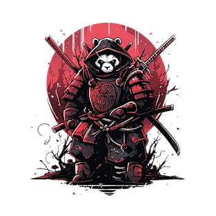 samurai panda T-Shirt