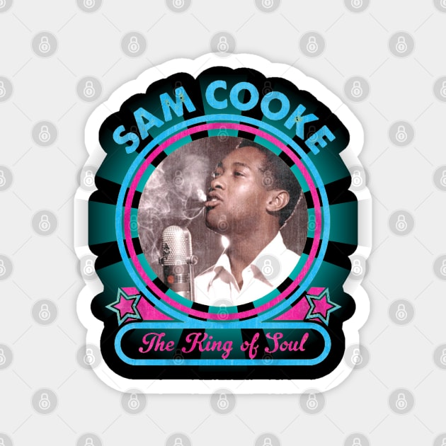 Sam Cooke The King Of Soul Magnet by joeysartworld