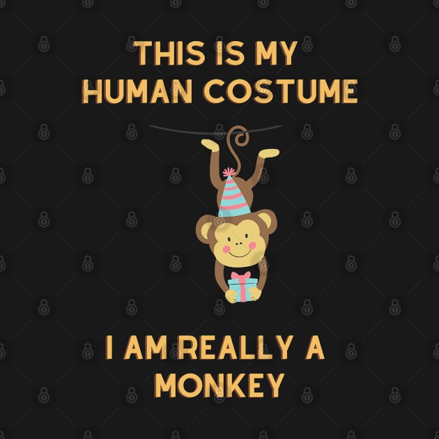 Cute Colorful Monkey Costume Idea by familycuteycom