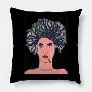Stoned Medusa Pillow