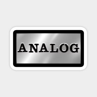 Analog Steel Design Magnet