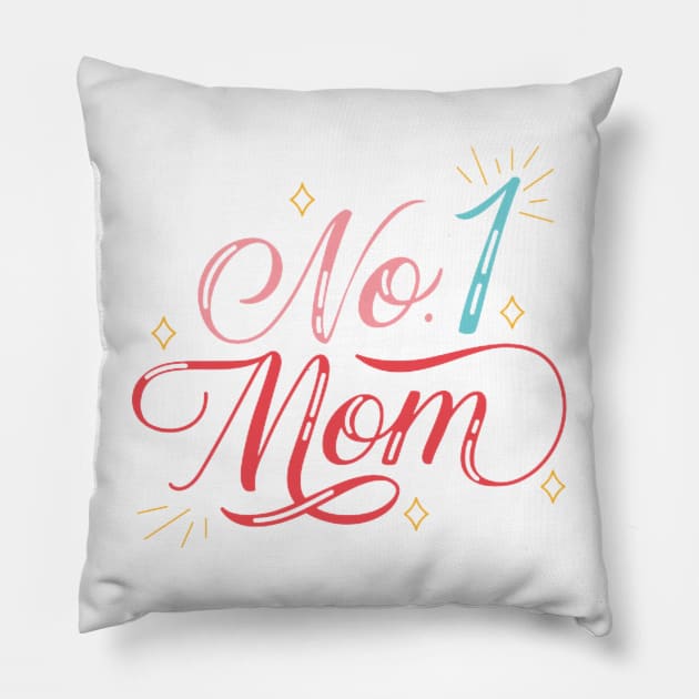 best knitting mom ever mom is love.. Pillow by Medotshirt