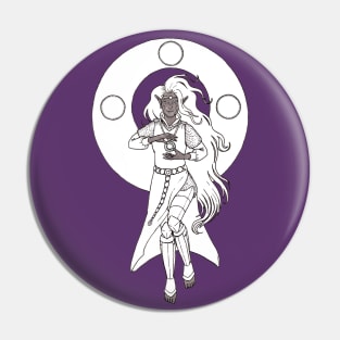 Dungeons and Dragons Elf Cleric Avalina Pin