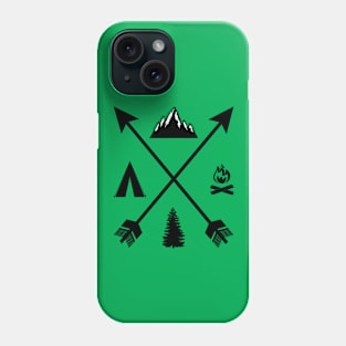 Wild camping adventure Phone Case