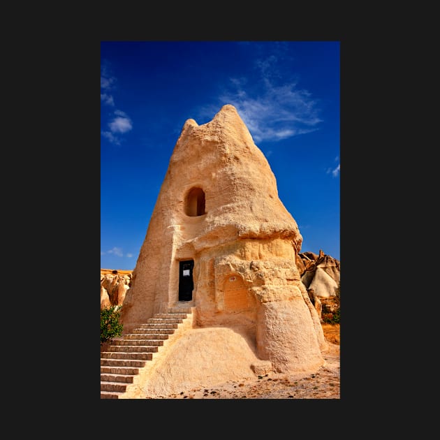 The peculiar church of El Nazar in Cappadocia by Cretense72