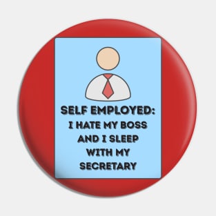 Self Employed Pin