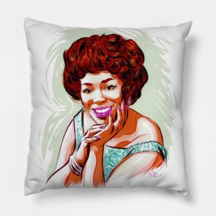 Sarah Vaughan - An illustration by Paul Cemmick Pillow