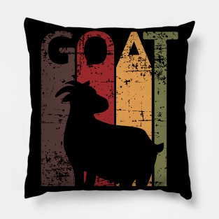 Funny Goat Farmer Retro Vintage For Goat Milk Love Pillow