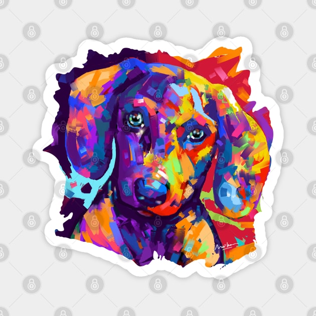 Dog Lover Magnet by mailsoncello