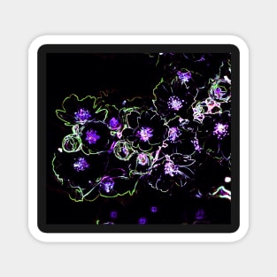 Neon Tree Flower Branch Magnet