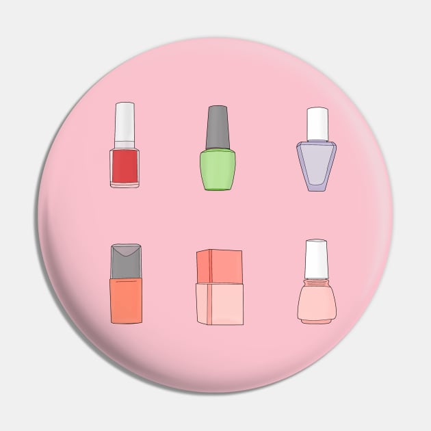 Nail Polish Pin by DiegoCarvalho