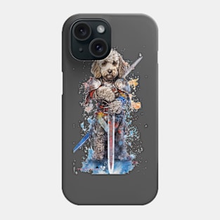 Powerful Poodle Phone Case