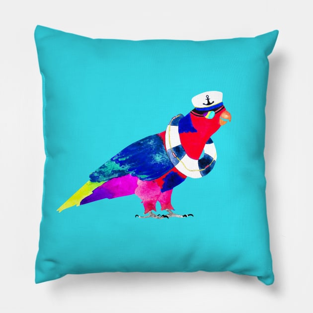 The Rogue Sailor Pillow by AmayaBrydon