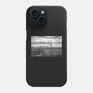 Metal gate in the English countryside Phone Case