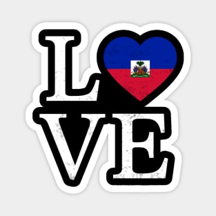 Happy Haitian Flag Day Celebration Haiti Love Magnet