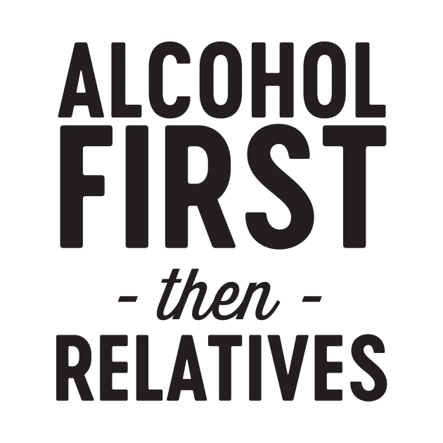 Alcohol then relatives by Blister