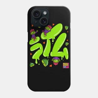 L1M0N Graffiti 6AT0W3AR Anniversary Tee Phone Case