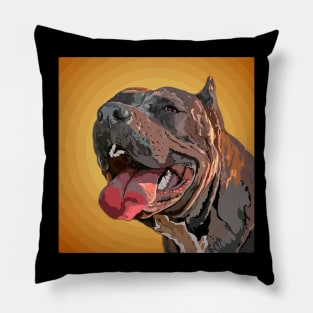 Pit bull smile Pillow