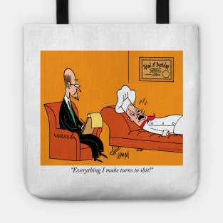 Sad Chef Psych Session Tote