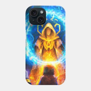 Sorcerer Conjures Magical Power Phone Case